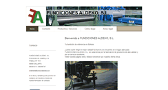 Desktop Screenshot of fundicionesaldeko.com